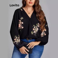 Blusa Floral Plus Size Lovito: Estilo e Conforto! - imagem 2