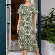 Vestido Boho Tribal Lovito: Estilo e Conforto! - imagem 2