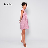 Vestido Xadrez Lovito: Estilo e Conforto! - imagem 2