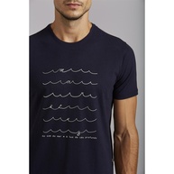 Camiseta Slim Fit Azul Marinho: Estilo e Conforto - imagem 2