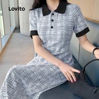 Vestido Lovito Préppy: Estilo e Conforto! - imagem 2