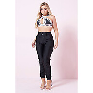 Top Malha Alças Estampas Planet Girls Preto – Estilo e Conforto - imagem 2