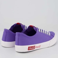 Tênis Coca Cola Roxo: Estilo e Conforto! - imagem 2