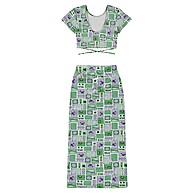 Conjunto Cropped e Saia: Estilo e Conforto! - imagem 2