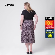 Saia Midi Animal Print Plus Size: Estilo e Conforto! - imagem 2