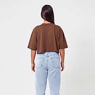 Cropped Feminino Marrom Basic Streetwear – Estilo e Conforto - imagem 2