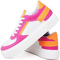 Tênis Sneaker Dubuy Feminino Laranja Sun – Estilo e Conforto - imagem 2