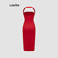 Vestido Elegante Lovito: Ombro a Ombro e Conforto - imagem 2