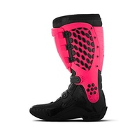Bota Motocross Articulada Jett Hi-Vis Preta/Rosa - Segurança e Conforto para sua Pilotagem - imagem 3