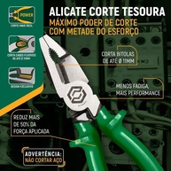 Alicate de Corte Sata 8": Precisão e Conforto! - imagem 2