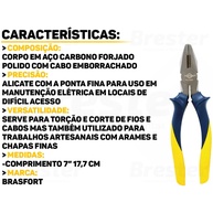 Alicate Universal Brasfort: Precisão e Conforto - imagem 2