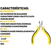 Alicate Diagonal Eda: Precisão e Conforto! - imagem 2