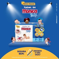 Fralda Turma da Mônica Jumbo P: Proteção e Conforto! - imagem 2