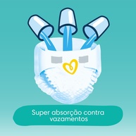 Pampers Supersec M: Noite Seca e Conforto! - imagem 2