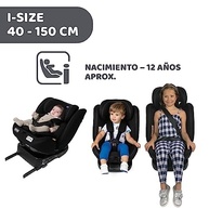 Cadeirinha Chicco Unico Evo i-Size Preta: Segurança e Conforto do Nascimento aos 12 Anos - imagem 4