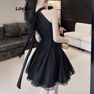 Vestido Elegante Lovito: Sofisticação e Conforto - imagem 2