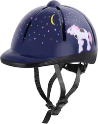 Capacete de Equitação Infantil Ajustável Roxa - Segurança e Conforto para Pequenos Cavaleiros - imagem 1