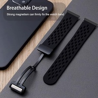 Pulseira Silicone Respirável Garmin Venu X1 com Fecho Magnético Ajustável - Conforto e Estilo - imagem 3