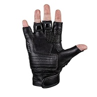 Luvas Texx Liberty Meio Dedo Preta - Conforto e Proteção para Motociclistas (XL) - imagem 3