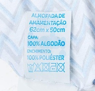 Almofada de Amamentação Papi Baby 62cm x 50cm - Conforto e Versatilidade para Mamãe e Bebê - imagem 4