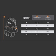 Luva X11 Fit X Meio Dedo: Conforto e Segurança para Motociclistas (Tamanho G) - imagem 4