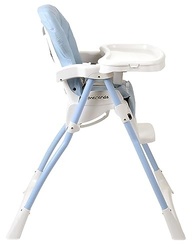 Burigotto Cadeira de Refeição Merenda Baby Blue - Segurança e Conforto para Bebês - imagem 4