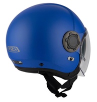 Capacete NZI Ringway Duo Azul Fosco: Segurança e Conforto para Sua Jornada - imagem 1