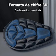 Almofada de Assento para Moto: Conforto Lombar, Antiderrapante e Respirável | Selim Confortável 30mm - imagem 4
