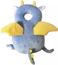 Almofada Mochila Protetora de Cabeça para Bebê - Segurança e Conforto para Pequenos Exploradores (Dragão) - imagem 3