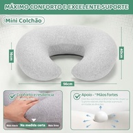 Almofada de Amamentação com Design Ergonômico – Conforto e Suporte Máximo para Mães Modernas - imagem 3