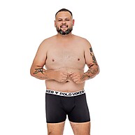 Cuecas Plus Size: Kit 10 Microfibra XG Conforto! - imagem 2