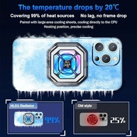 Cooler Gamer HL01: O Resfriador de 15W que Congela o Celular - imagem 4