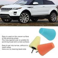 Cone de Polimento de Esponja Cônica para Broca ROS - Kit Profissional para Acabamento Impecável em Carros, Barcos e Motocicletas - imagem 3