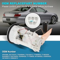 Conjunto Módulo Bomba Combustível Elétrica OTO-K para Toyota Camry 2004-2006 2.4L/3.0L/3.3L - SP9160M - imagem 4