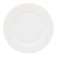 Conjunto 6 Pratos Rasos Wolff Vendange: Porcelana Limoges Branca - imagem 1