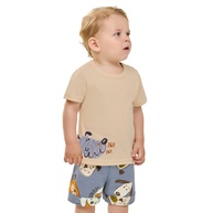 Conjunto Bebê Menino Cachorrinhos Elian: Conforto e Estilo! - imagem 1
