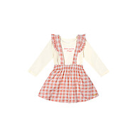 Conjunto Bebê Xadrez Rosa: Conforto e Estilo! - imagem 1
