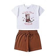 Conjunto Cowgirl Infantil: Estilo e Conforto! - imagem 1