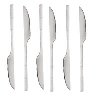 Conjunto de 6 Facas para Churrasco Lyor Elegant - Aço Inox 22,3cm - imagem 1