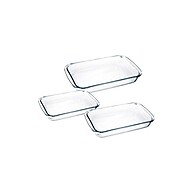 Conjunto de Assadeiras Retangulares Celebrity Marinex – 3 Tamanhos para Cozinhar e Servir - imagem 1