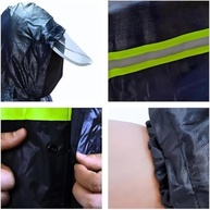 Capa de Chuva Impermeável com Calça Conjunto Capa de Chuva Impermeável com Touca e Viseira Ideal Para Motoqueiros - YODHE - imagem 3