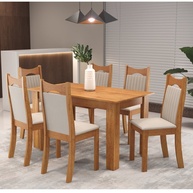 Conjunto de Jantar Timbo: 6 Cadeiras + Mesa! - imagem 1