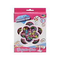 Conjunto de Miçangas Coloridas com Elástico – 88 Peças - imagem 1