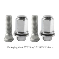 Conjunto de 4 peças de porcas e pinos de roda 90942-02017 Acessórios automotivos utilitários aço Alta Confiabilidade 90942-02037 90942-02049 - imagem 5