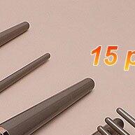 Conjunto de Pincéis Profissionais para Maquiagem Completa – 15 Peças - imagem 1