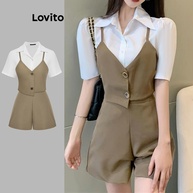 Conjunto de Shorts Elegante Lovito: Estilo e Conforto - imagem 1