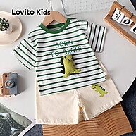 Conjunto de Shorts Infantil Lovito: Conforto e Estilo! - imagem 1