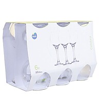 Conjunto de Taças 6 Peças 400ml Celebra Nadir - imagem 1