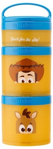 Conjunto de Copos Empilháveis Whiskware Disney Pixar - Lanche Escolar e Viagem com Segurança e Estilo - imagem 1
