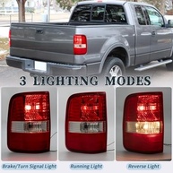 Conjunto de Lanternas Traseiras VPIMOZO para Ford F-150 2004-2008 | Lado Motorista e Passageiro - imagem 5